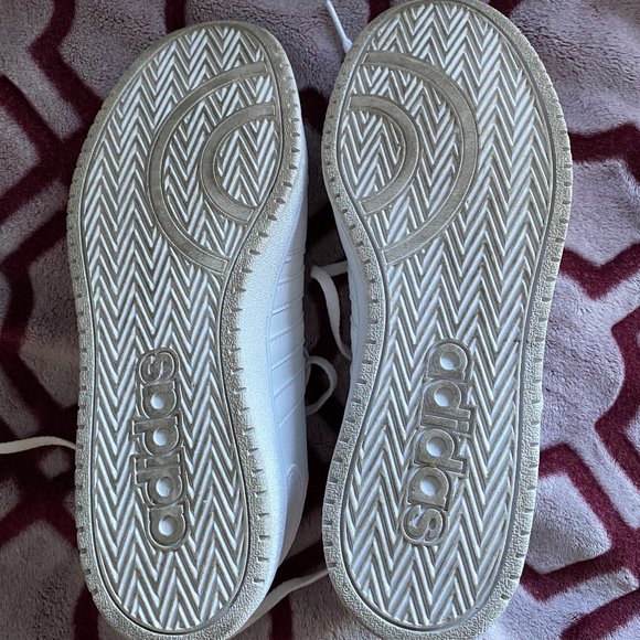 Adidas Hoops 2.0 White Sneakers - Picture 6 of 6